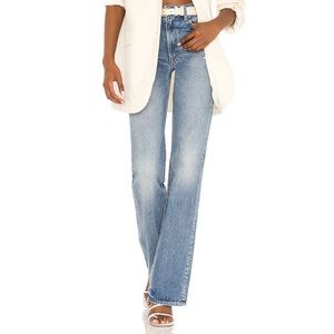 GRLFRND High Rise Boot Cut Jeans Size 28